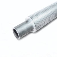 Труба оребренная алюминиевая 20х1,5х24